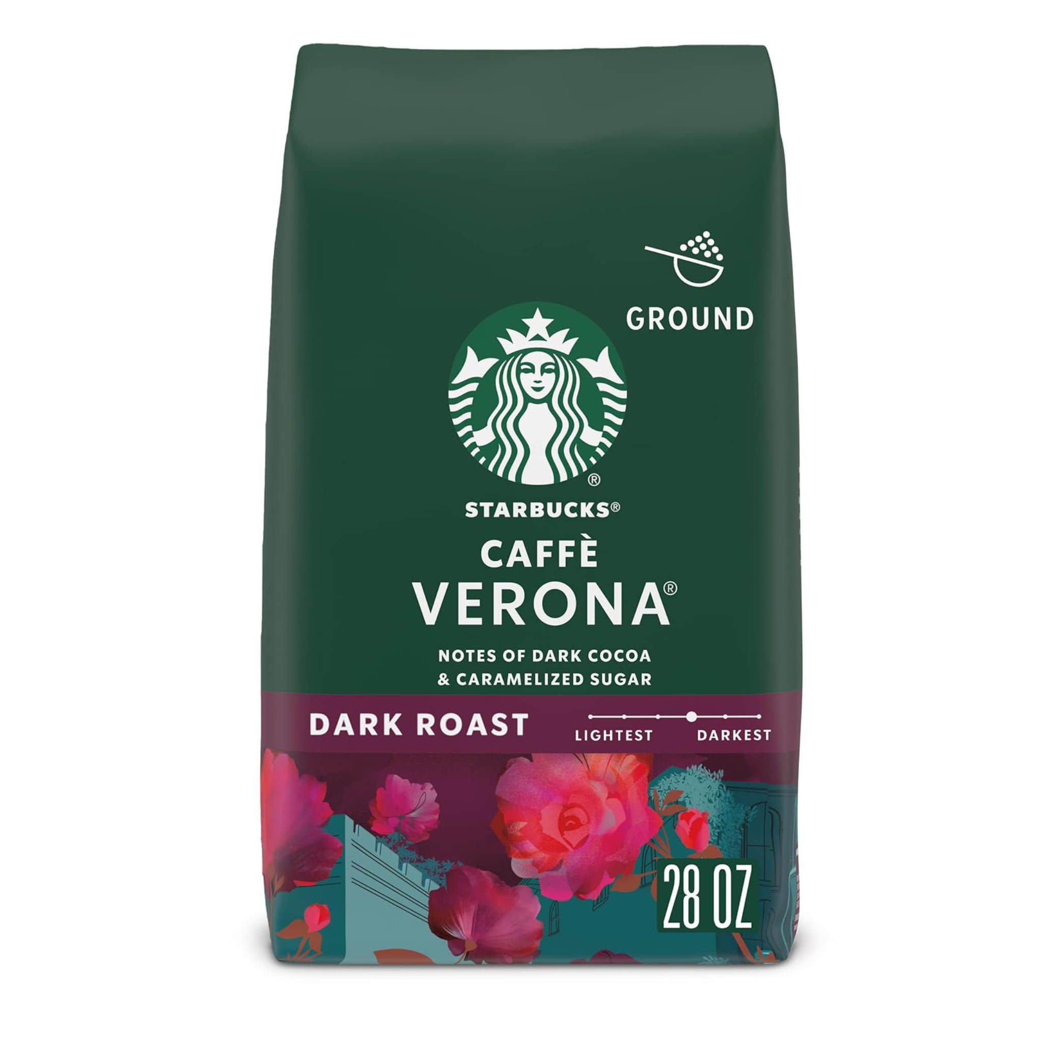Starbucks 28-oz Dark Cocoa Dark Roast Ground Coffee