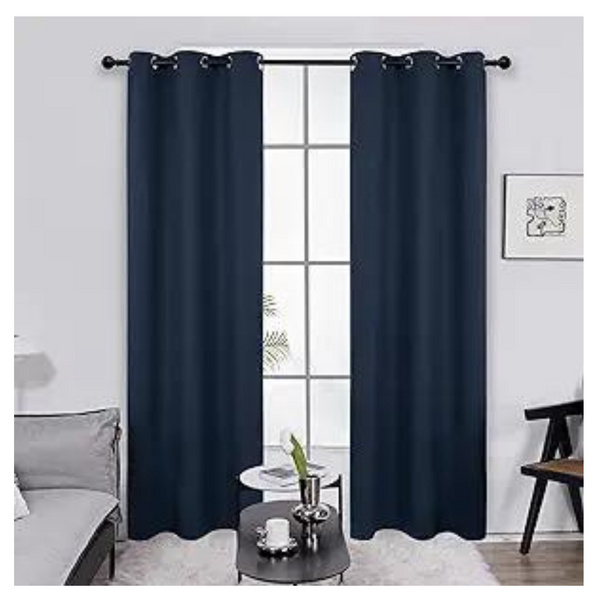 Deconovo Thermal Insulated Blackout Grommet Window Curtains