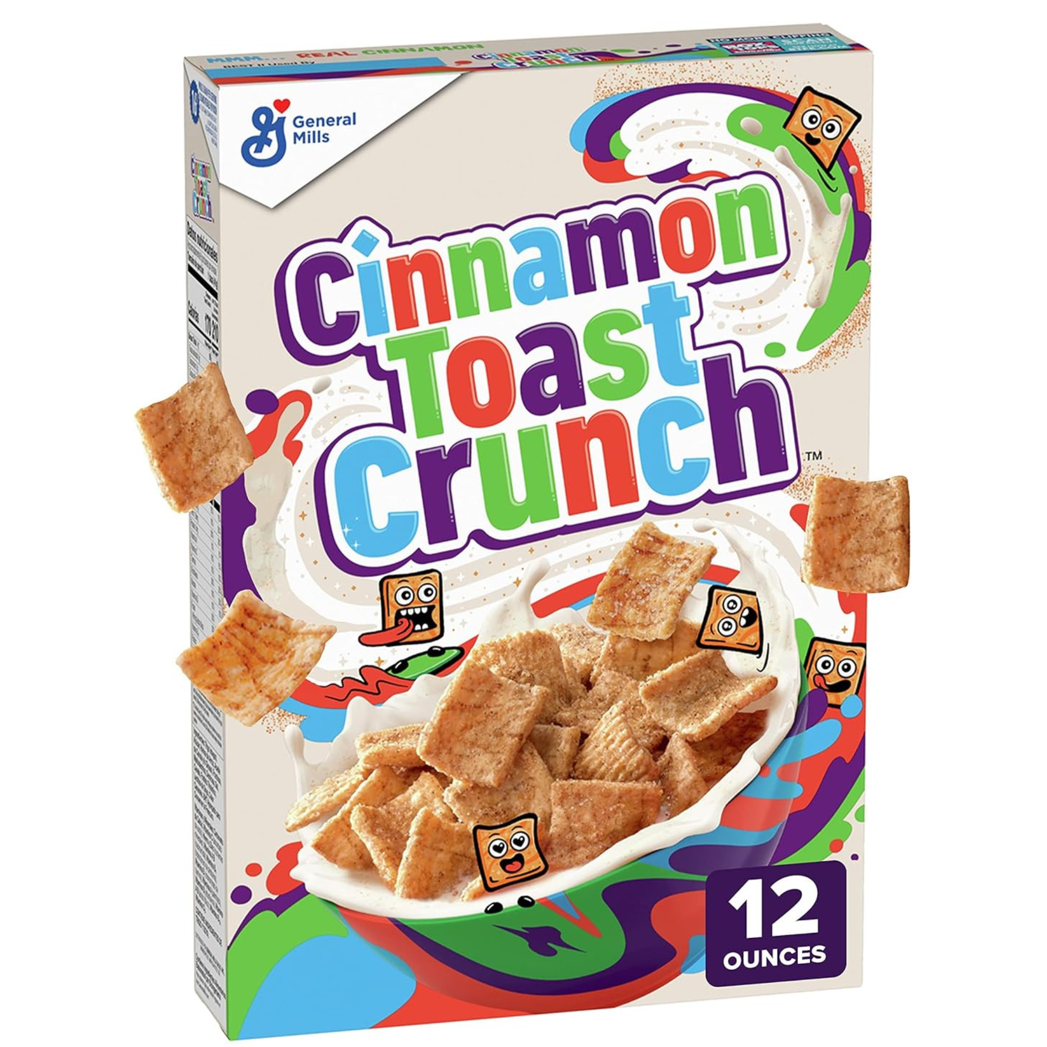 Original Cinnamon Toast Crunch Cereal, 12 OZ Box