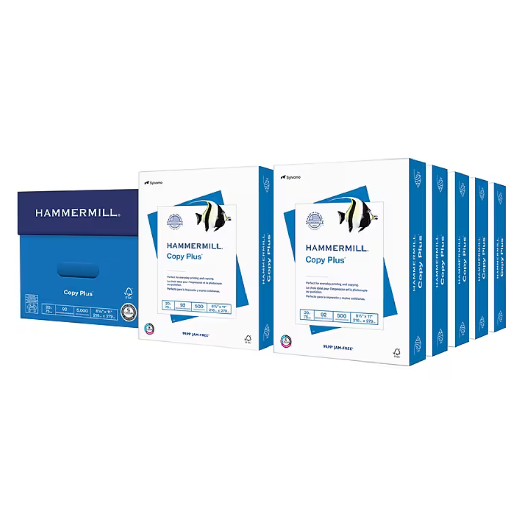 Get 10-Reams of 500-Sheet Hammermill Copy Plus White Paper