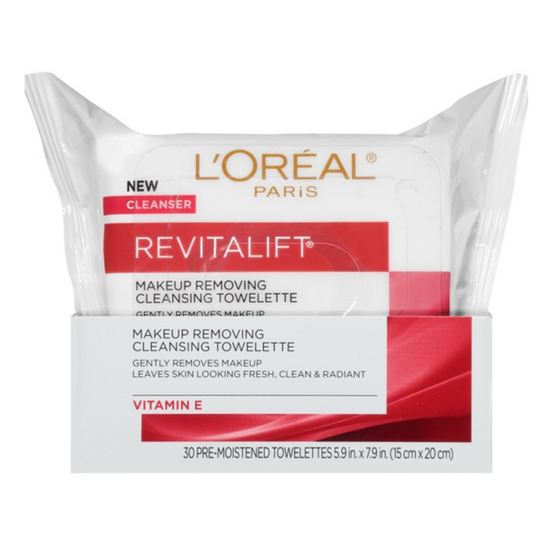 CVS: L’Oreal Paris RevitaLift Radiant Smoothing Wet Cleansing Towelettes