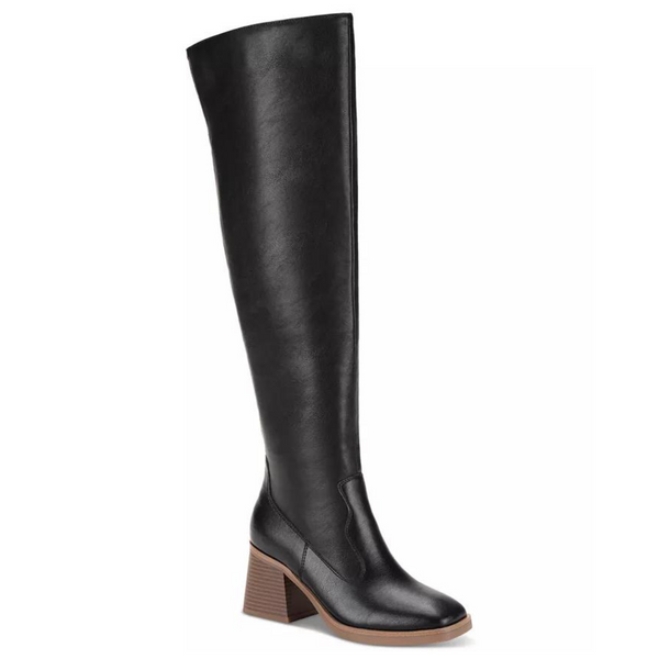 Sun + Stone Women's Vivvii Over-The-Knee Dress Boots