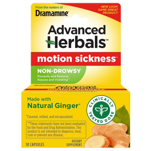 18-Count Dramamine Motion Sickness Non-Drowsy Tablets