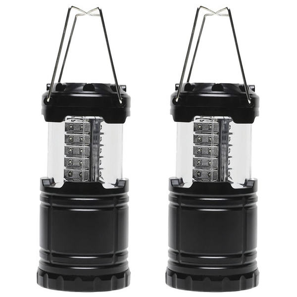 2-Pack Battery Powered Camping Lantern