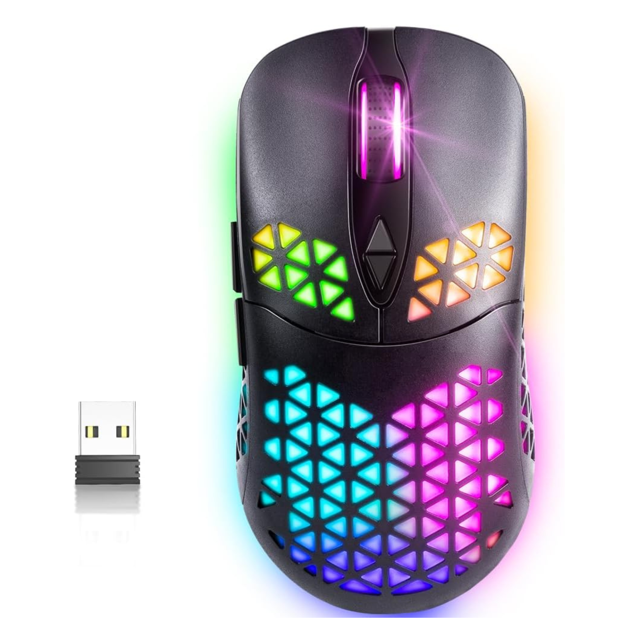 WolfLawS KM-3 Rechargeable RGB Wireless Gaming Mouse