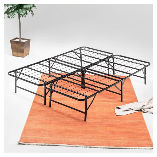 Mayton, 14" Foldable Metal Platform Bed Frame