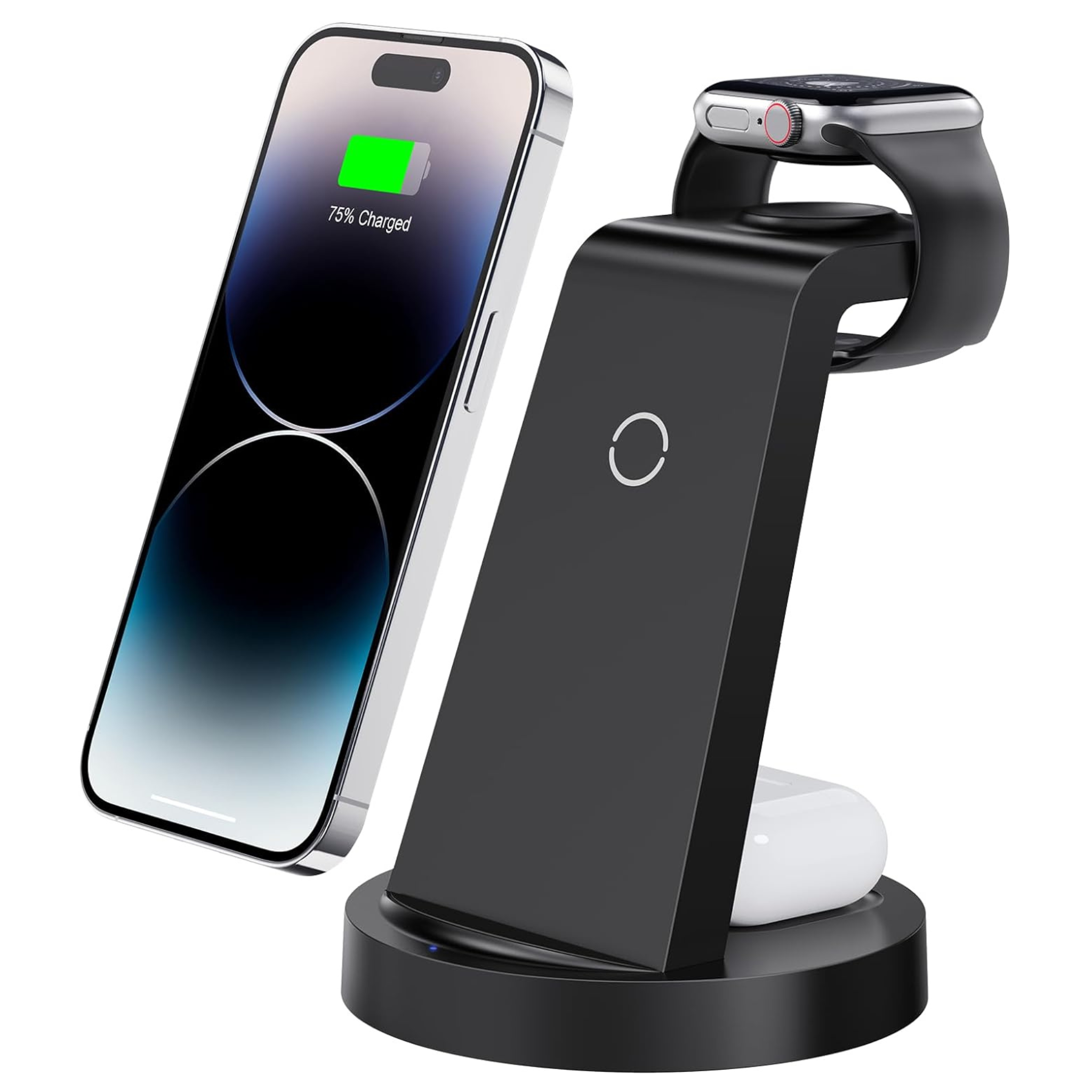 Anlmz 3-in-1 Wireless iPhone/AirPods/Apple Watch Charging Station
