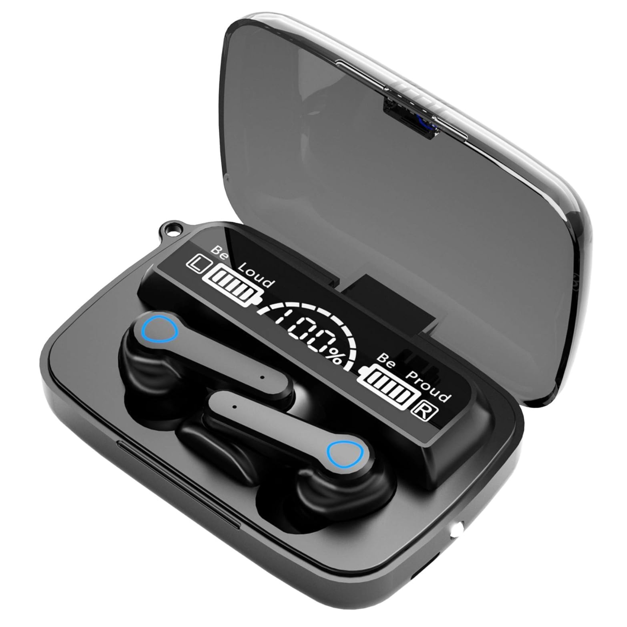 Tomorsi M19 HiFi Stereo Deep Bass Mini in-Ear Bluetooth 5.3 Headphones