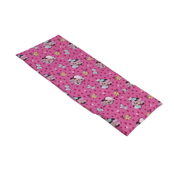 Disney Minnie Mouse Pink and Aqua Preschool Nap Pad Sheet