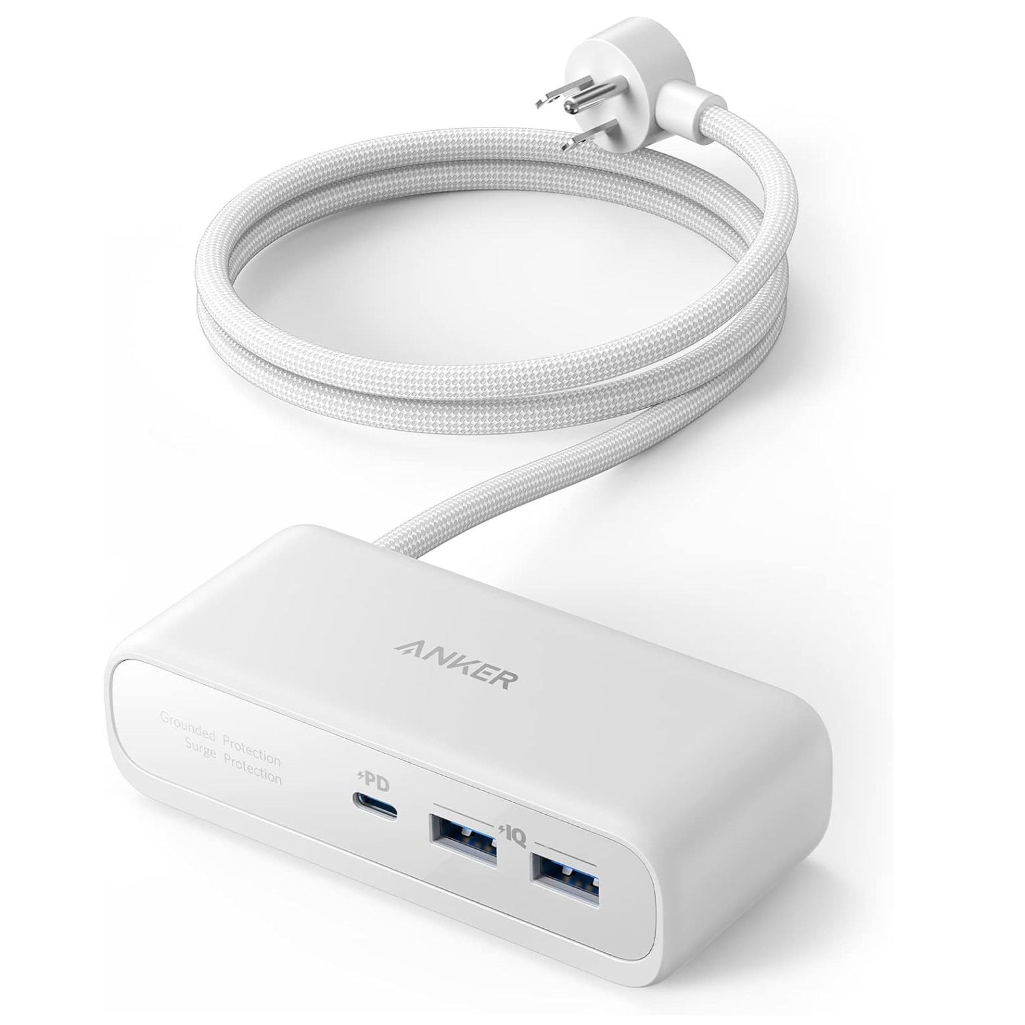 Anker 521 Power Strip Charging Station With 5′ Extension Cord