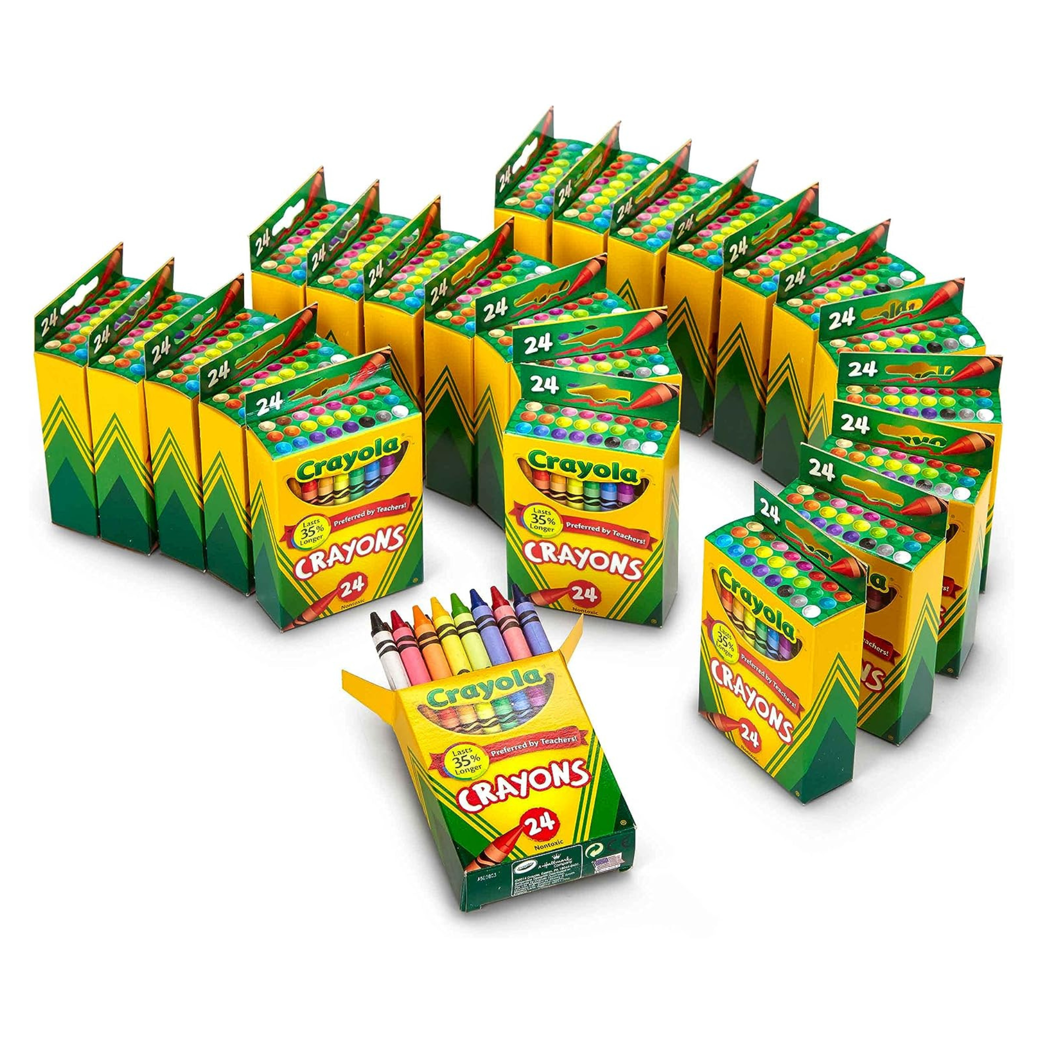 24-Packs Of Crayola Crayons