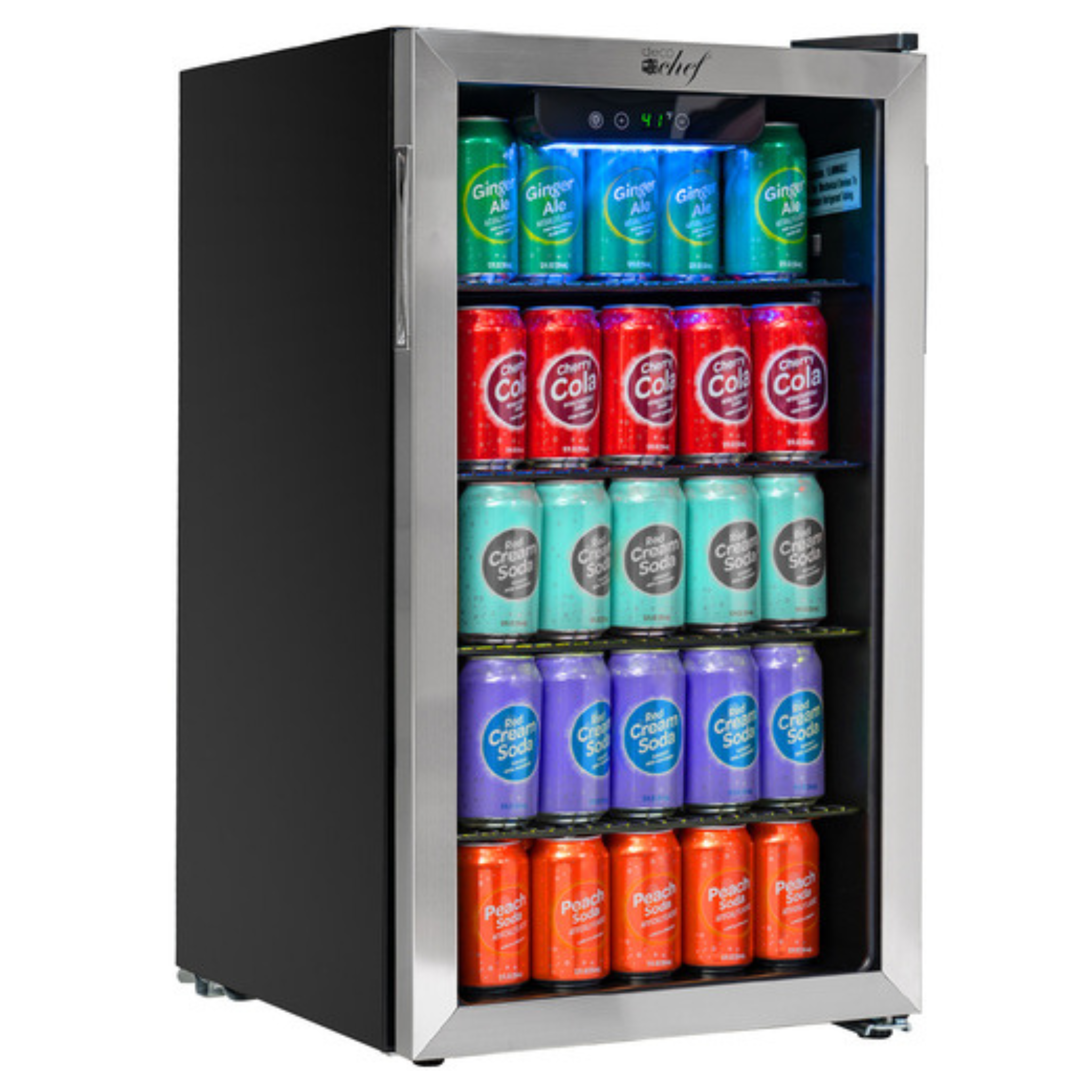 Deco Chef 118-Can Beverage Refrigerator and Cooler