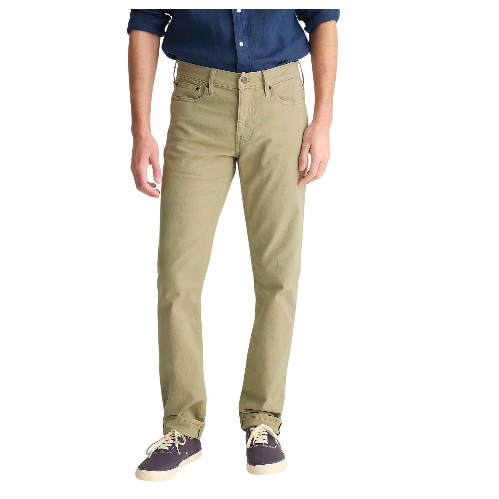 J. Crew 484 Slim-fit Garment-dyed Five-pocket Pants