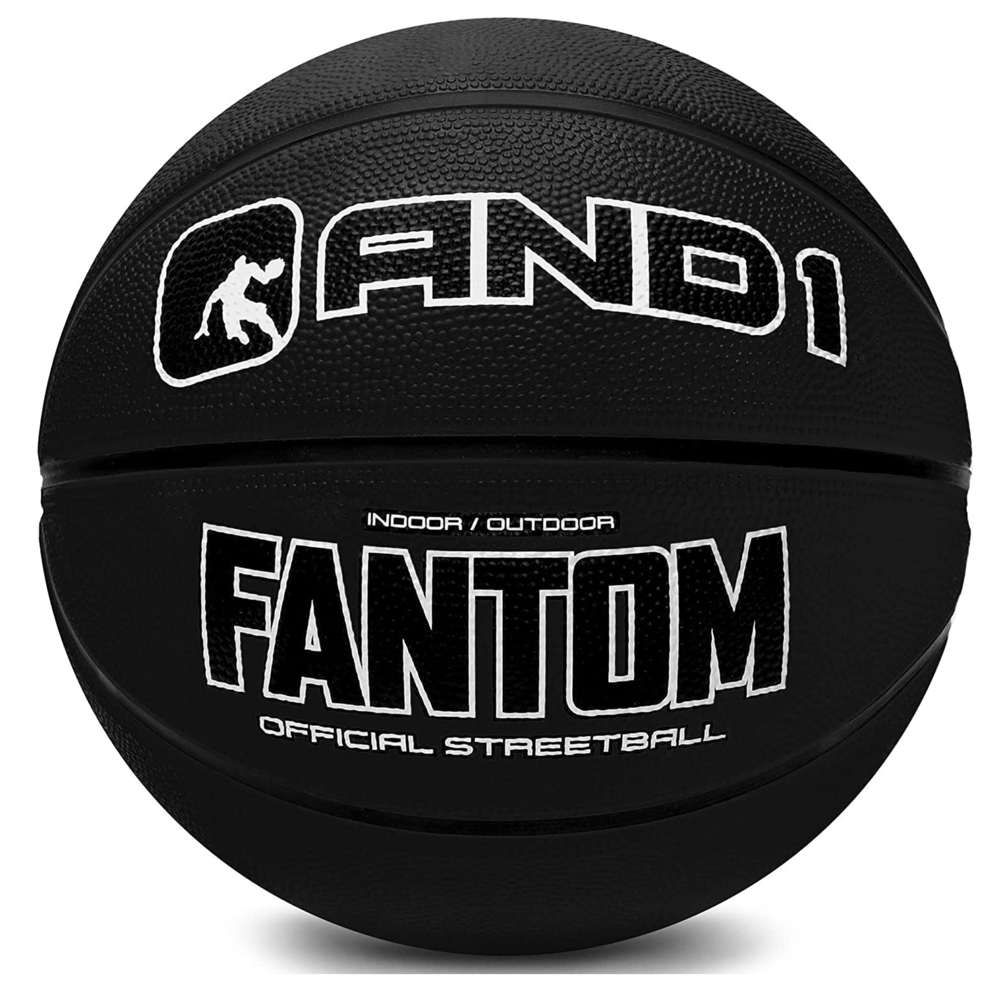 AND1 Fantom Rubber Basketball Official Size Streetball
