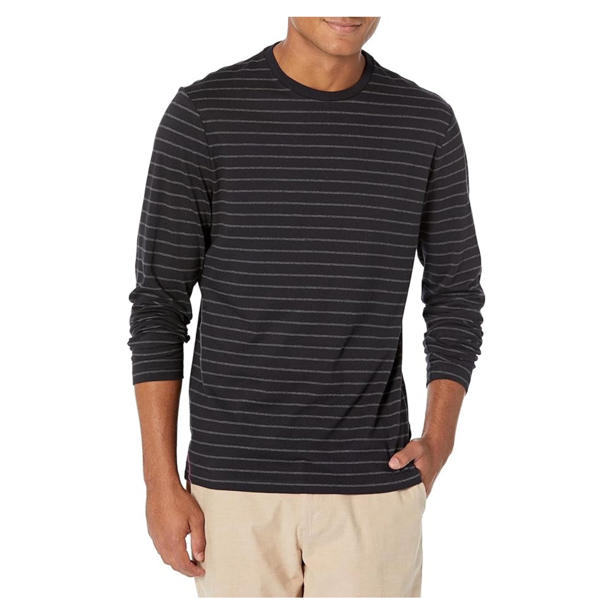 Amazon Essentials Men's Slim-Fit Long-Sleeve T-Shirt