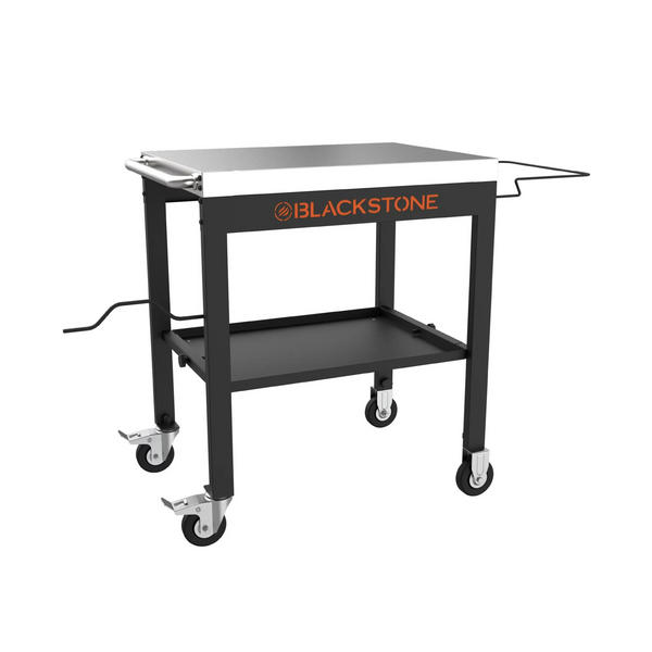 28" Blackstone Portable Steel Prep Cart with Stainless Steel Top