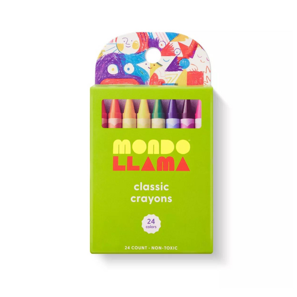 School Supplies: 4-Oz Up & Up School Glue or 24-Ct Mondo Llama Crayons