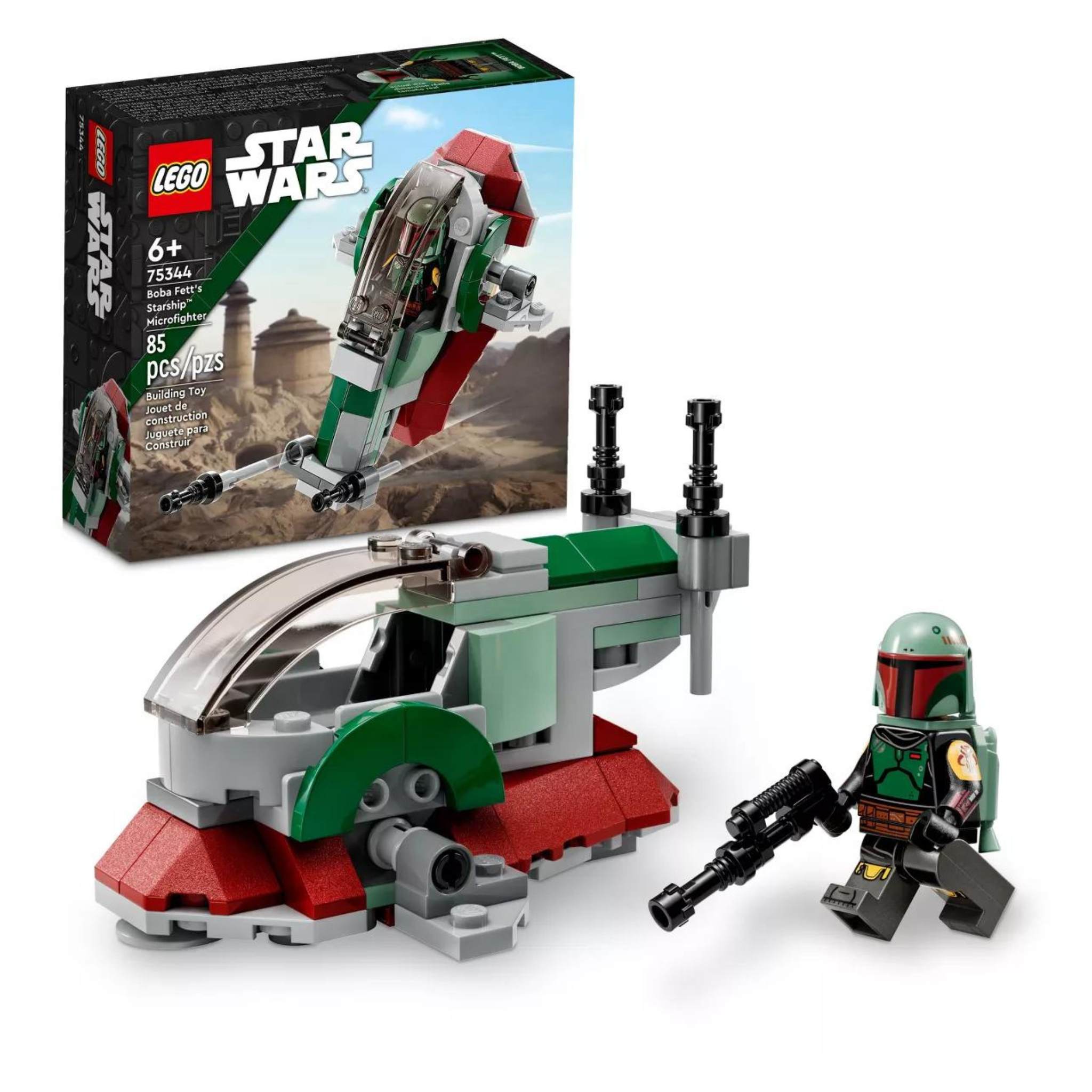 LEGO 75344 Star Wars Boba Fett's Starship Microfighter Set