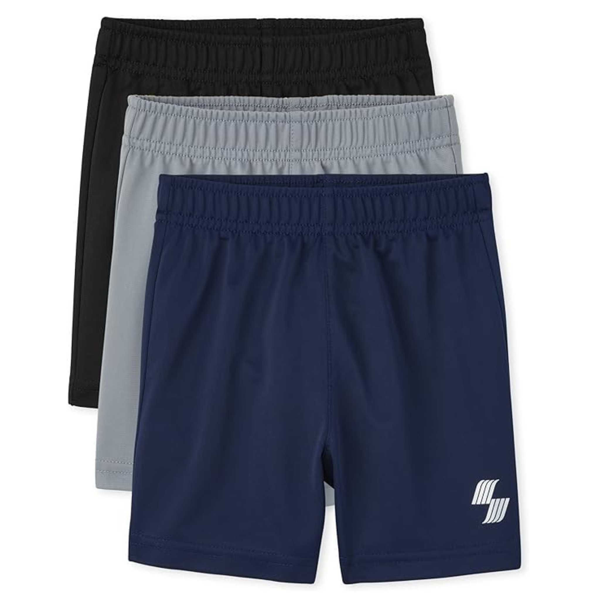3 Pack Of The Children’s Place Boys Basketball Shorts