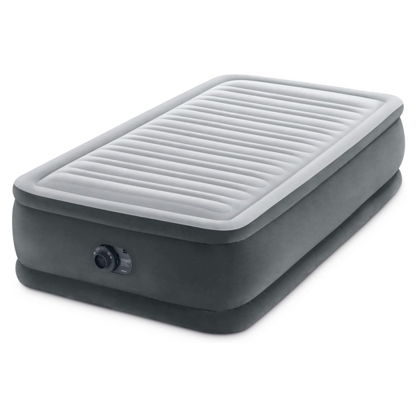 Intex Twin-Sized Dura-Beam Deluxe Comfort-Plush 18-Inch Elevated Air Mattress