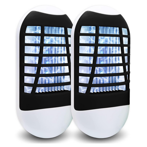 2-Count Indoor Electronic Fly Zapper Lamp