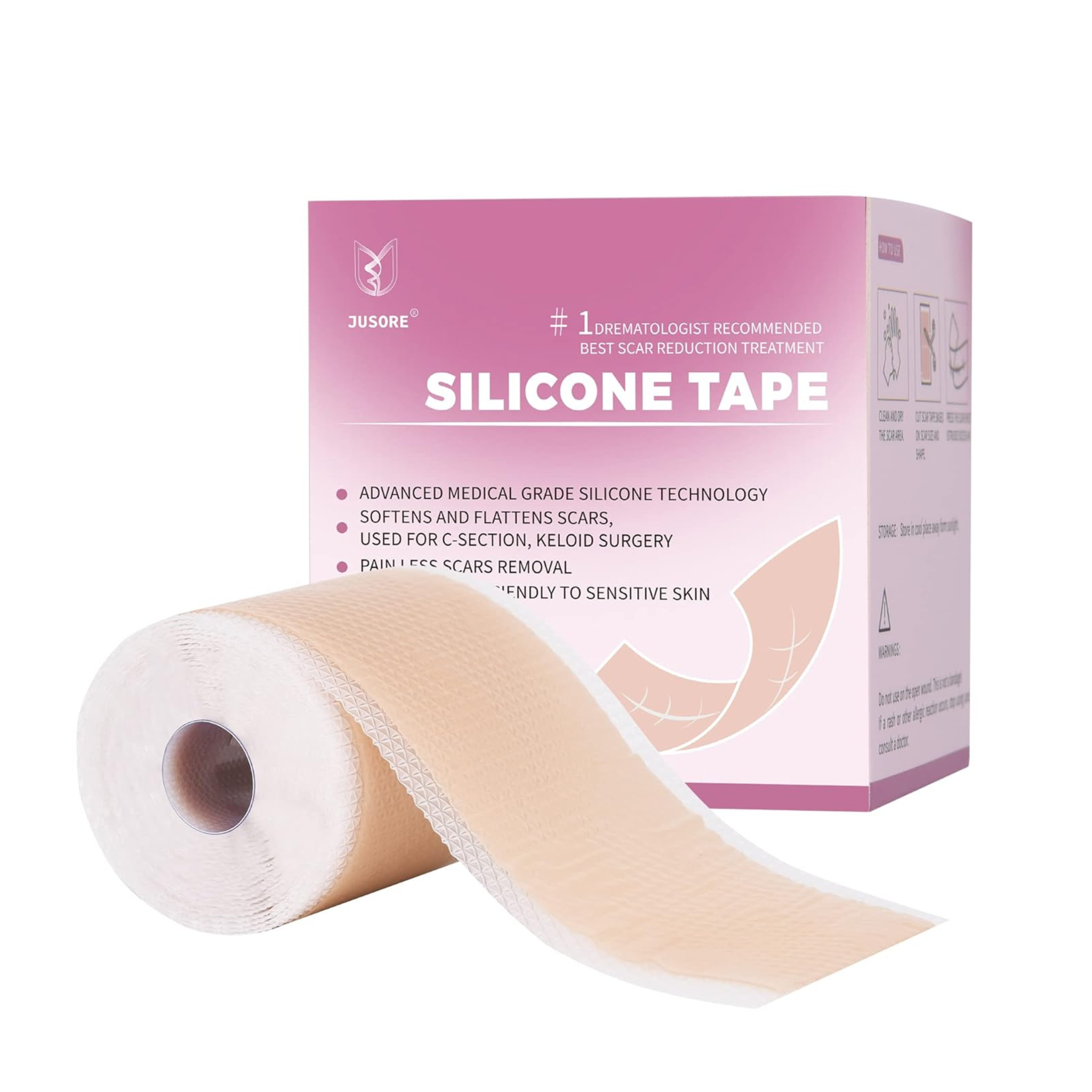 Jusore Silicone Scar Tape Sheets