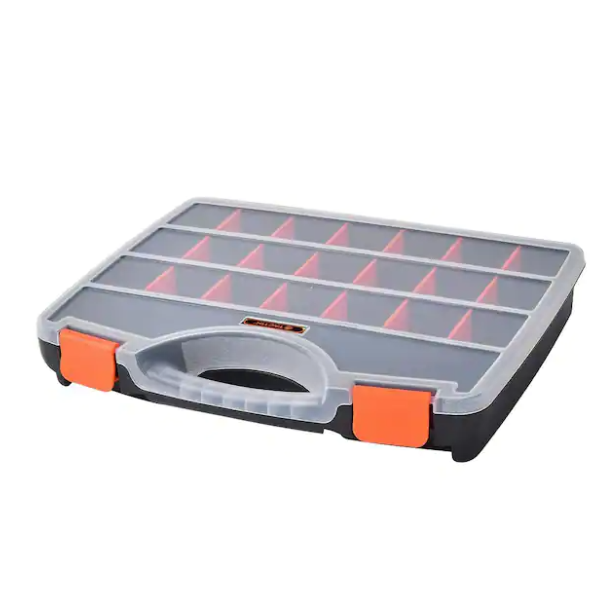 21-Compartment Tactix Plastic Portable Small Parts Orgainzer