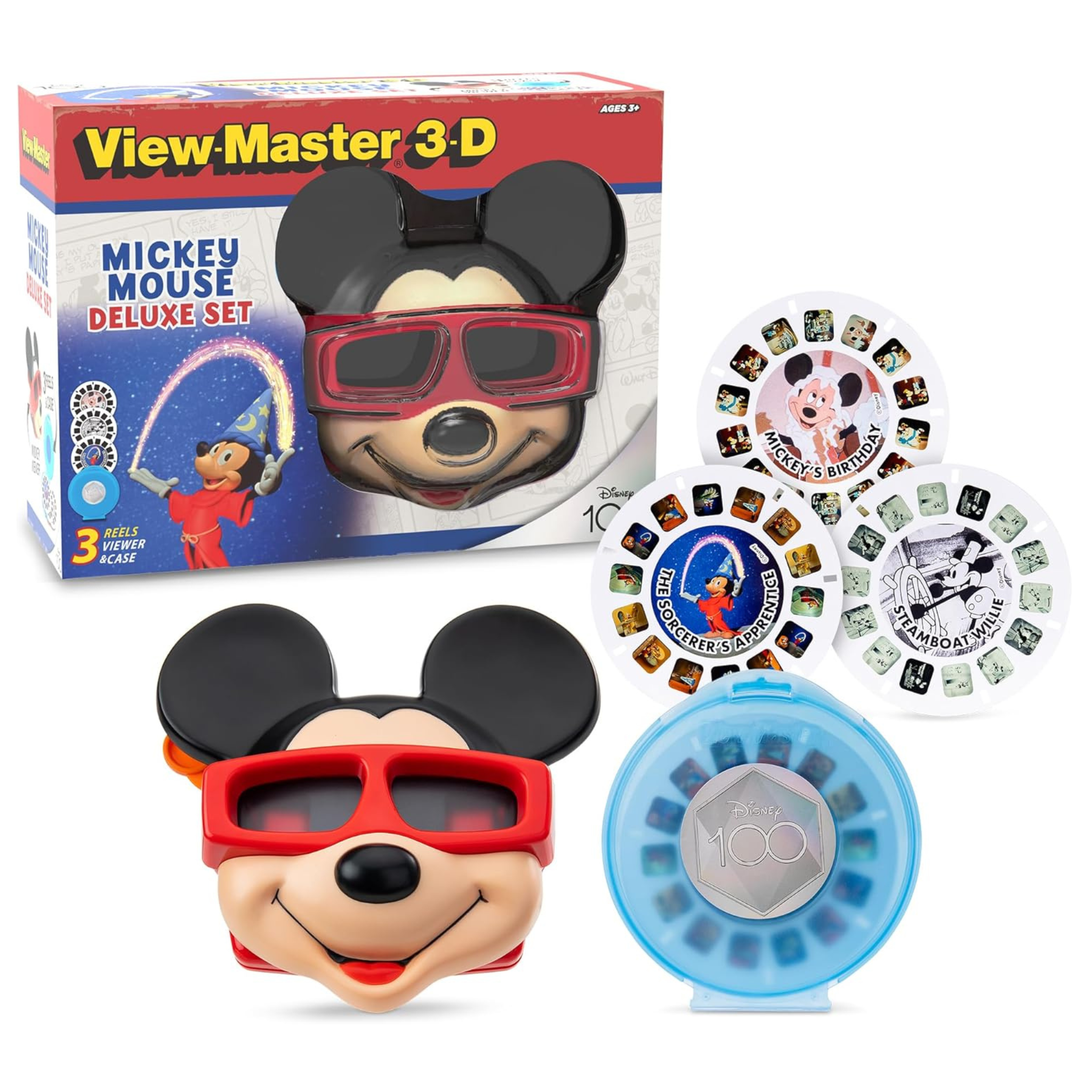 Deluxe Mickey Mouse View Master Set Disney 100 Edition