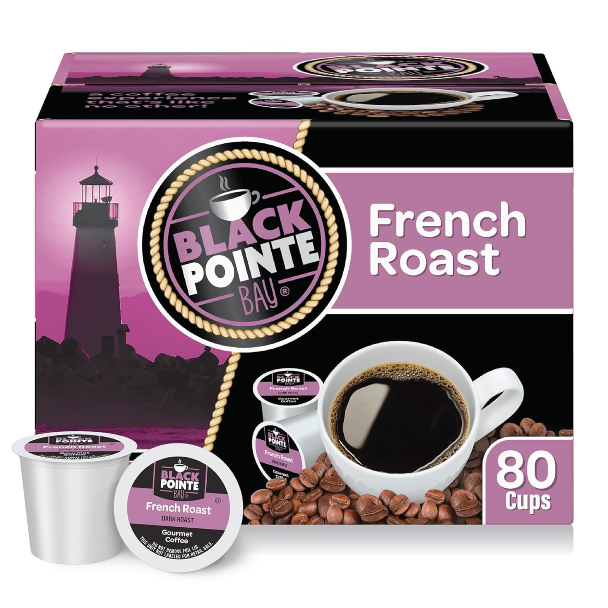 80-Count Black Pointe Bay Coffee (Various)