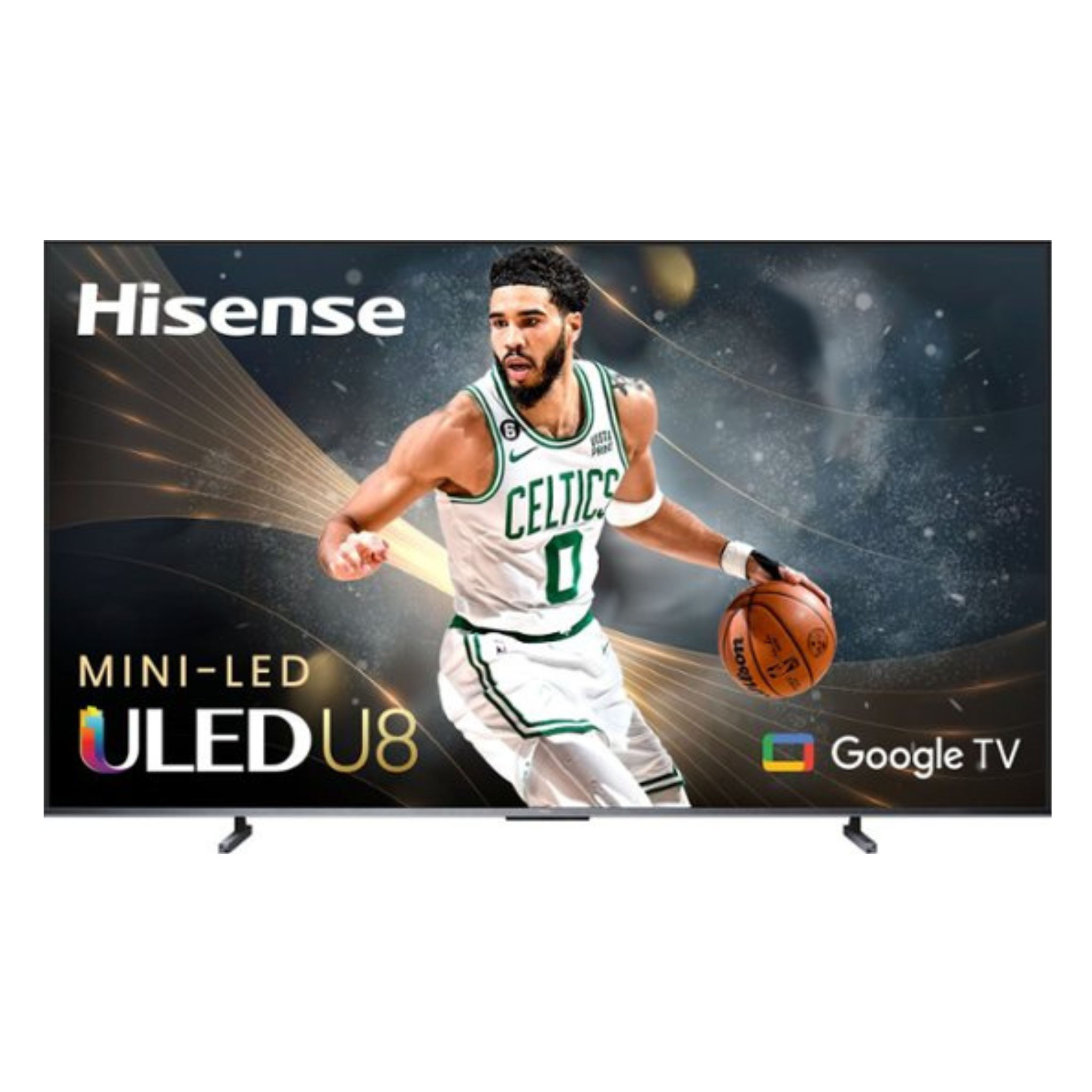 100" Hisense U8 Series ULED Mini-LED 4K UHD Smart Google TV + Free Installation