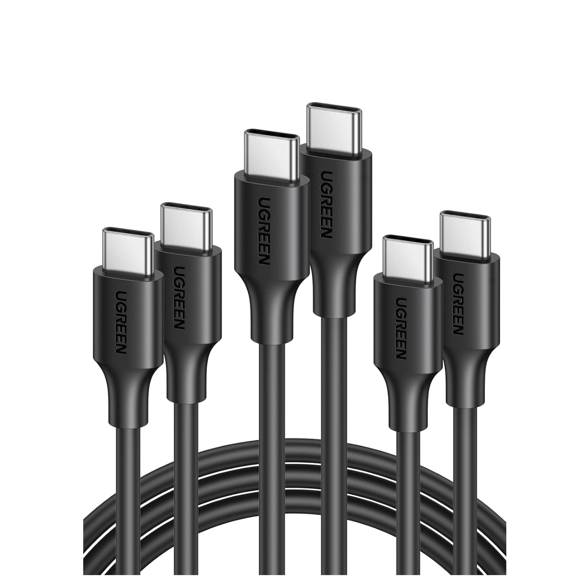 3-Pack Ugreen 60W Type C Fast Charging Cable