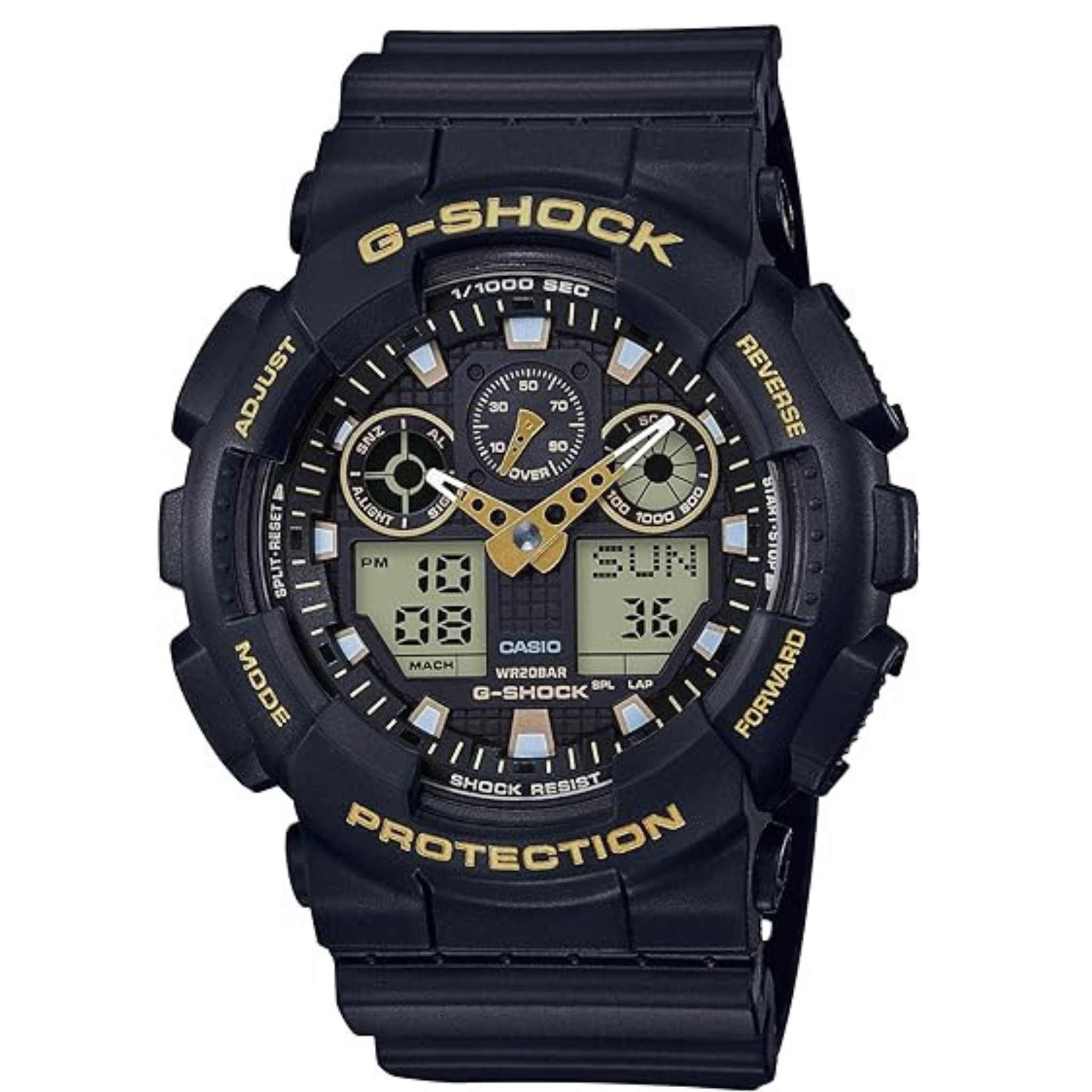 Casio Men's G-Shock XL 200M WR Shock Resistant Resin Watch