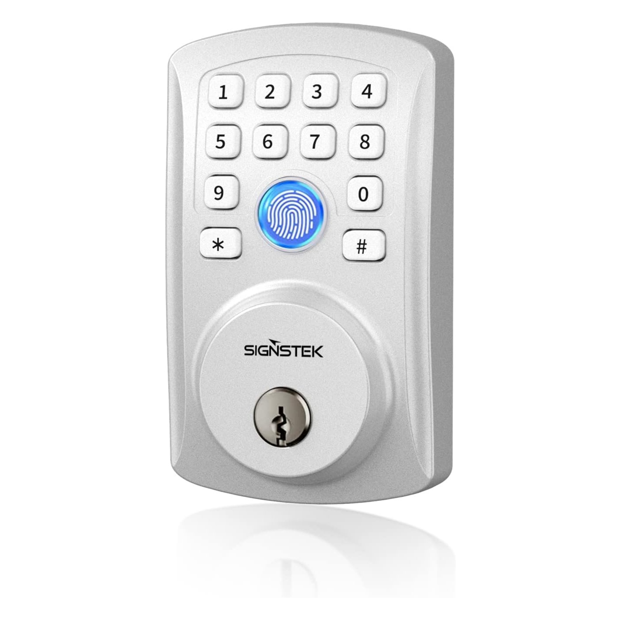 Signstek Smart Biometric Fingerprint Keyless Entry Door Lock with Keypad