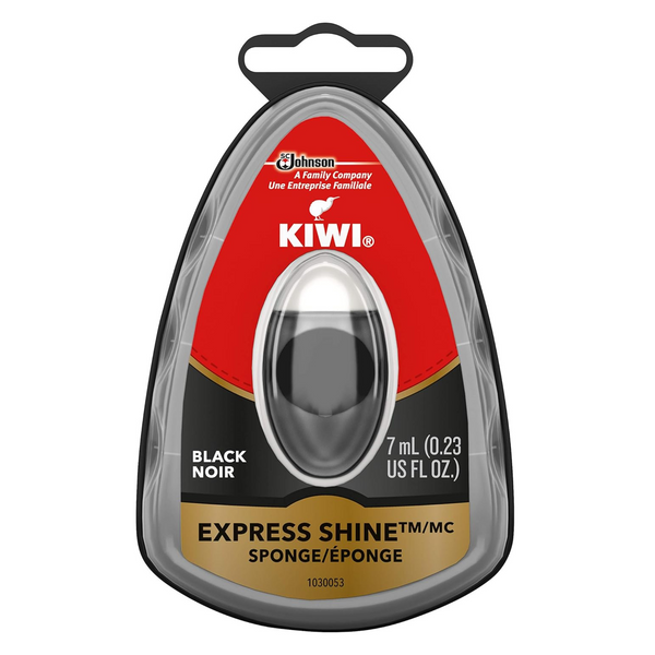 Kiwi Express Shine Sponge, Black