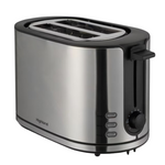 Highland 800-Watt Stainless Steel 2-Slice Toaster