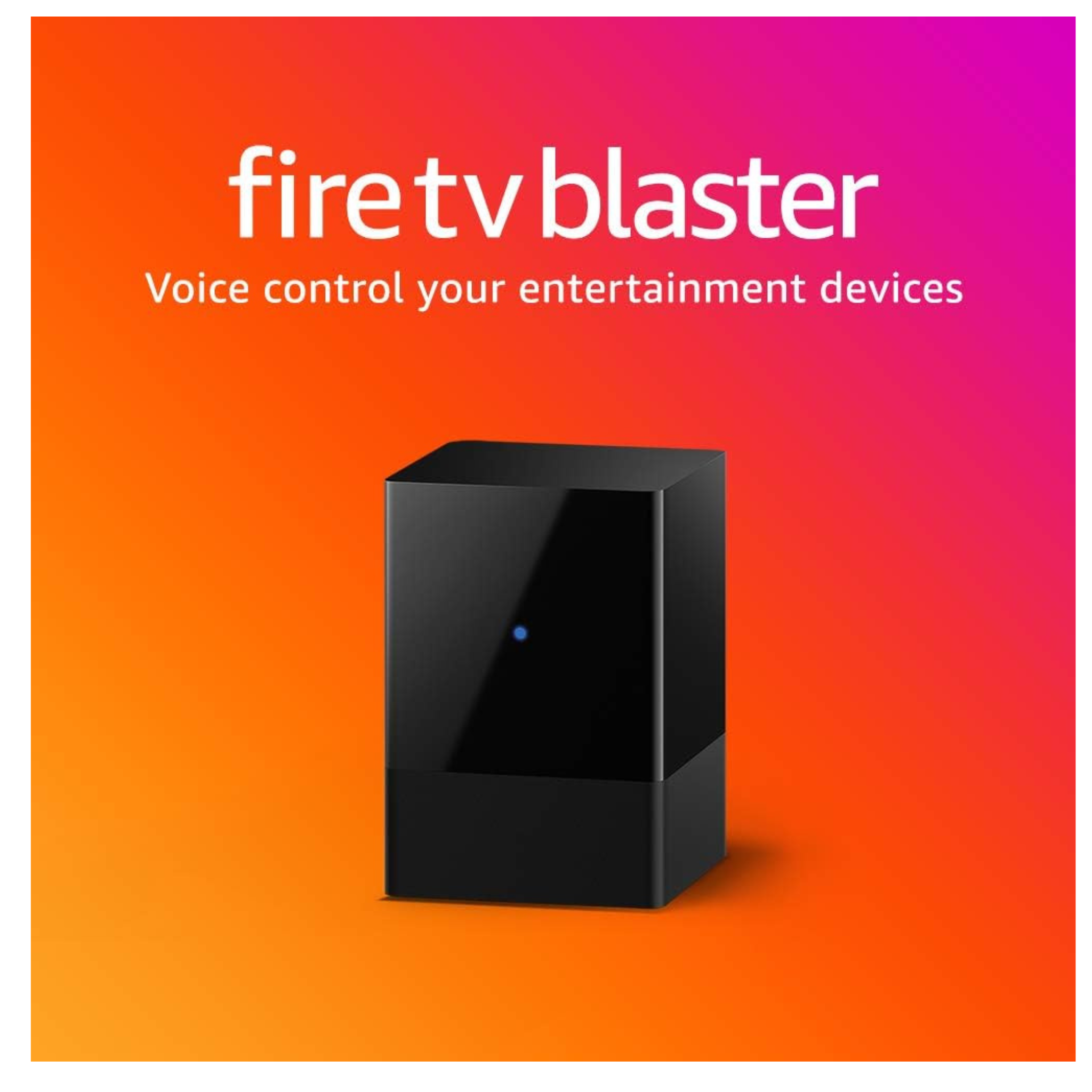 Amazon Fire TV Blaster with Alexa Voice Control Entertainment Devices