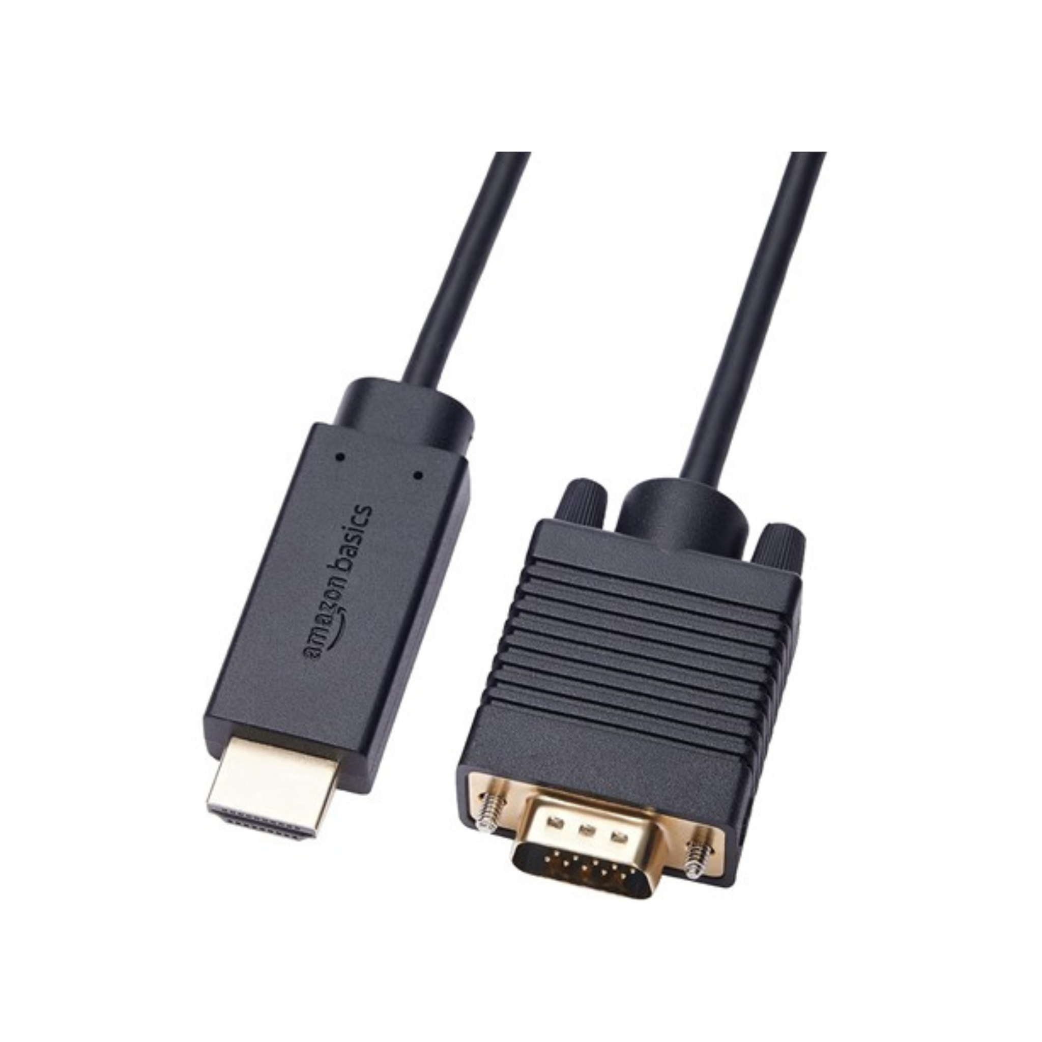 6' AmazonBasics Gold-Plated HDMI Source to VGA Display Cable (Not Bidirectional)