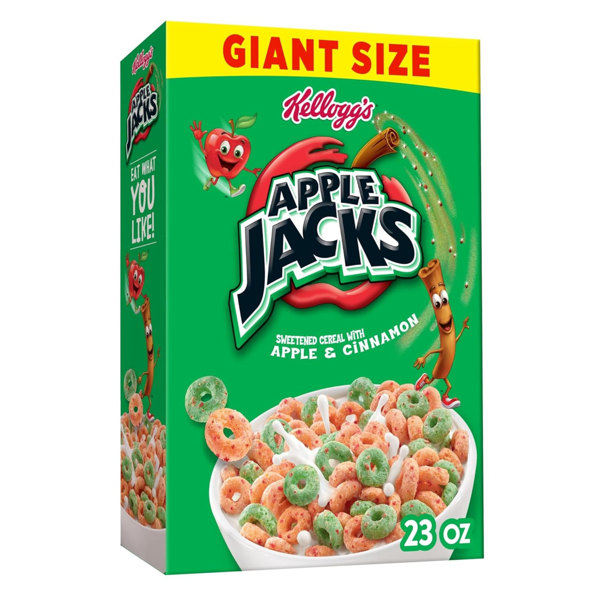 Giant Size Box of Kellogg’s Apple Jacks Cereal