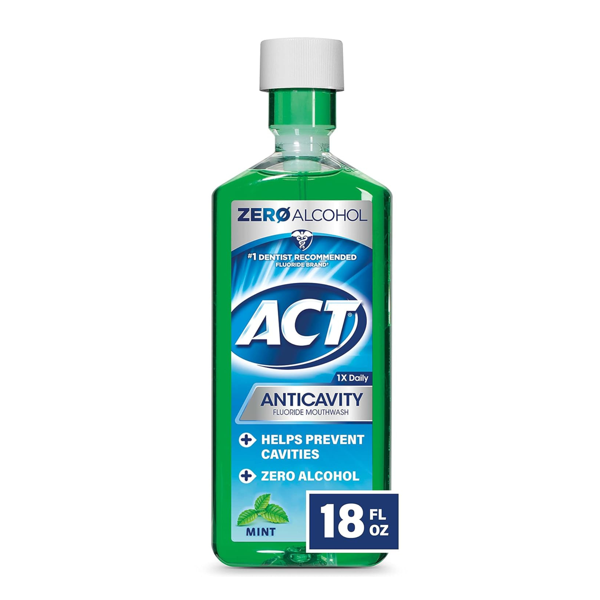 Get 4 Bottles Of ACT Anticavity Mouthwash Plus Get A $5 Amazon Credit!