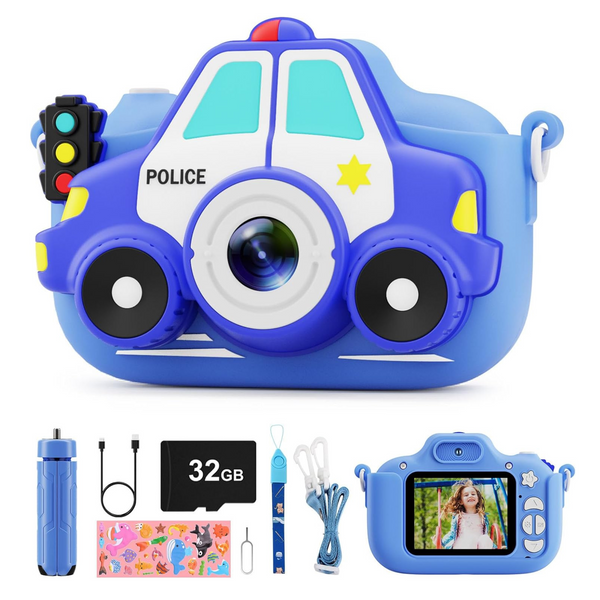 1080P HD Kids Digital Camera with 32GB SD Card