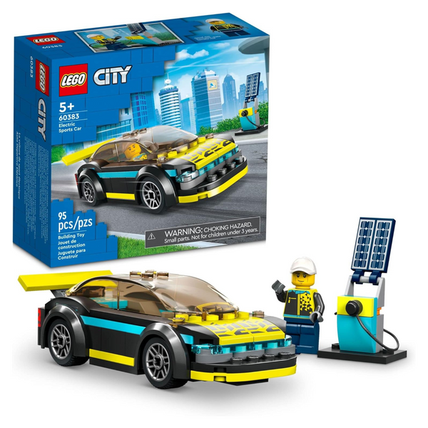 95-Piece LEGO City Electric Sports Car Building Kit