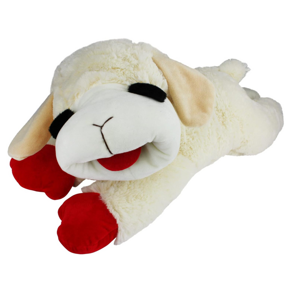 24" Multipet Lamb Chop Plush Dog Toy (Jumbo)