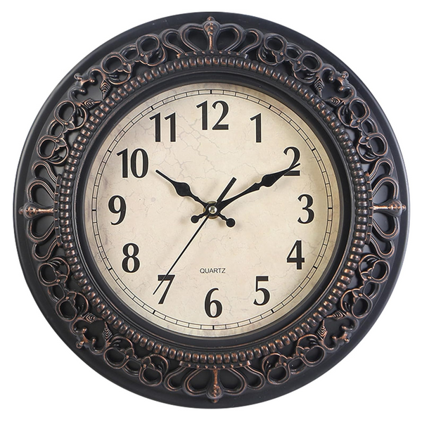 12 inch Vintage Silent Rustic Retro Wall Clocks