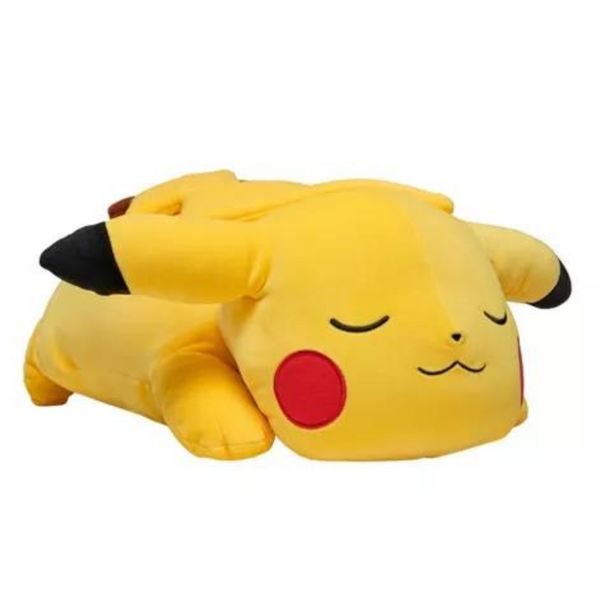 18" Pokémon Sleeping Plush Buddies (Pikachu, Snorlax, Squirtle & More)