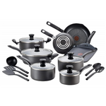 18 Piece T-fal Initiatives Nonstick Cookware Set