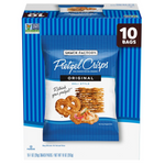 Snack Factory Pretzel Crisps, Original, 1 Oz Snack Bags, 10 Ct