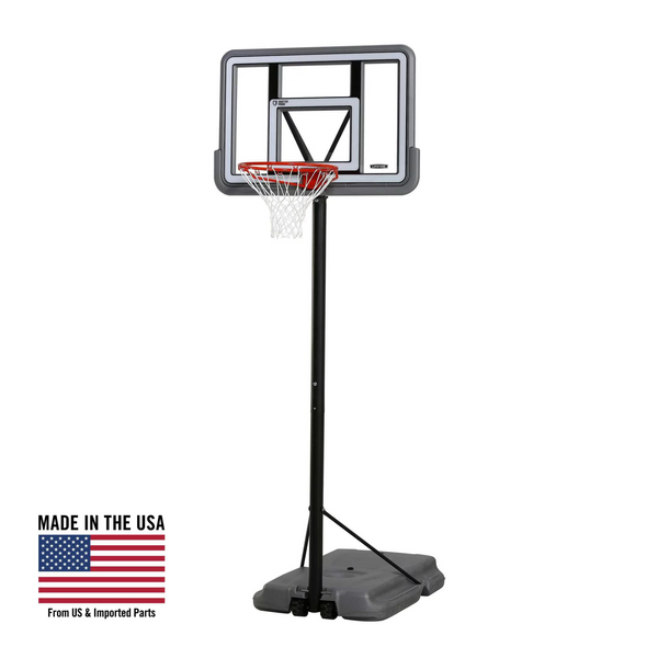 Lifetime Adjustable Portable Basketball Hoop (44-Inch Polycarbonate)