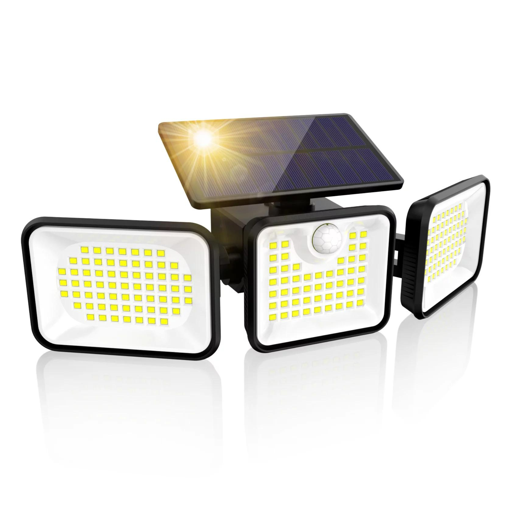 NEXPURE 180 LED Solar Outdoor Motion Sensor Flood Light
