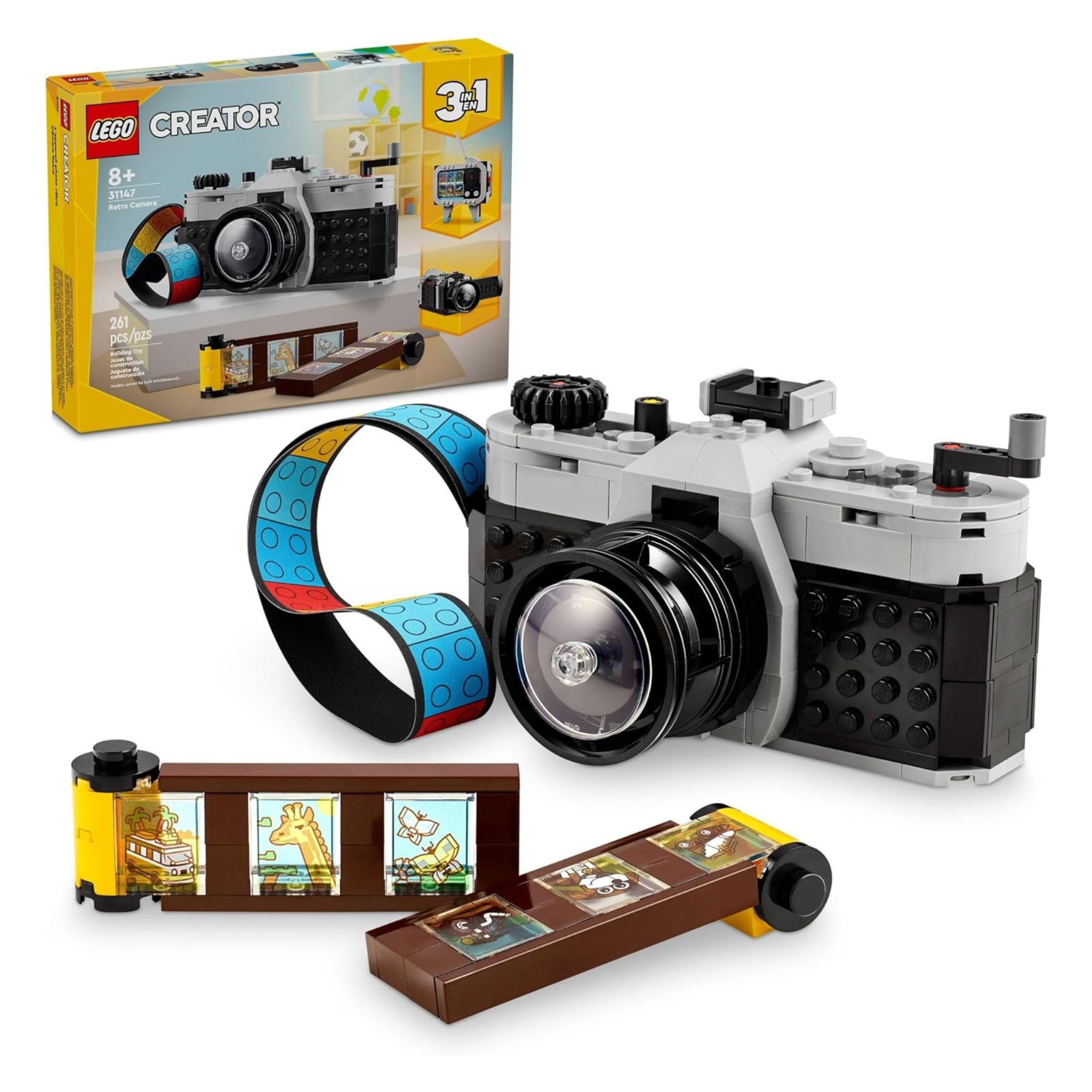 LEGO Creator 3-in-1 Retro Camera Toy (31147)