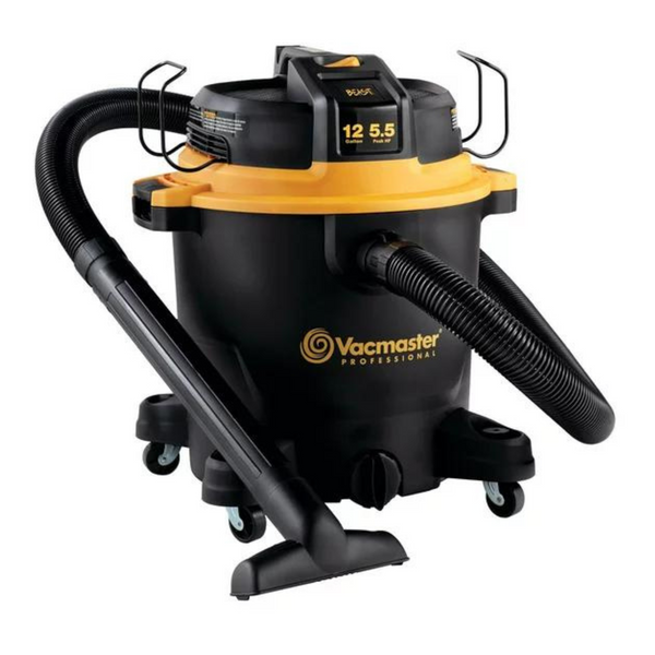 Vacmaster 12 Gallon, 5.5 HP Professional Wet/Dry Vacuum